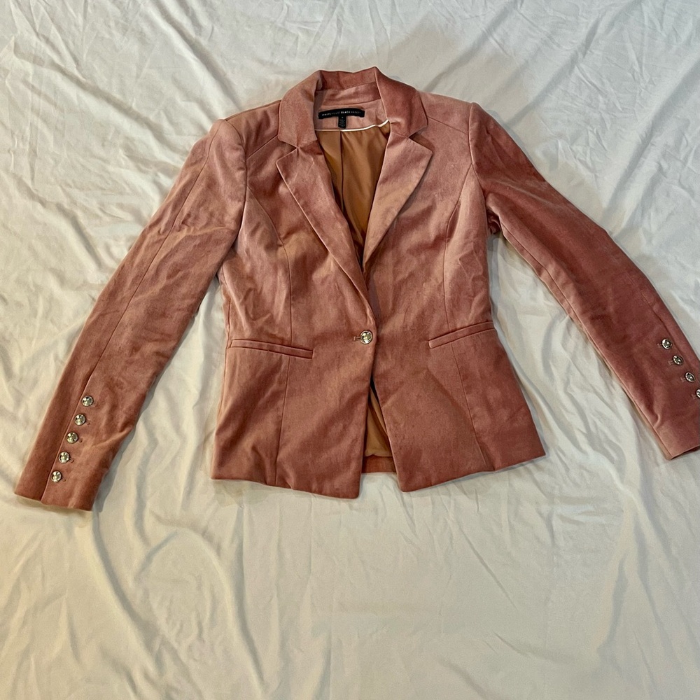 White House Black Market Blazer-Dusty Pink, size 4